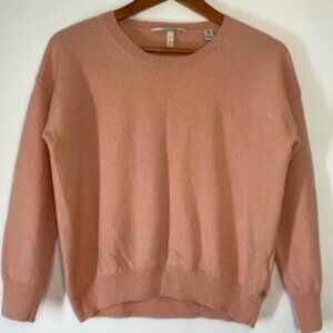 Scotch & Soda Pink Wool Cashmere Long Sleeve Knit Sweater. Size XS